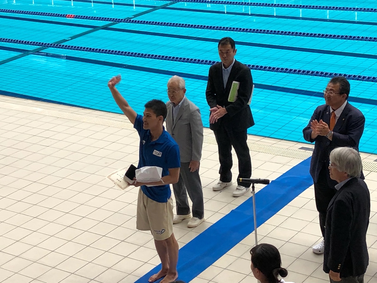 三枝寛治2018年度最優秀新人選手賞獲得