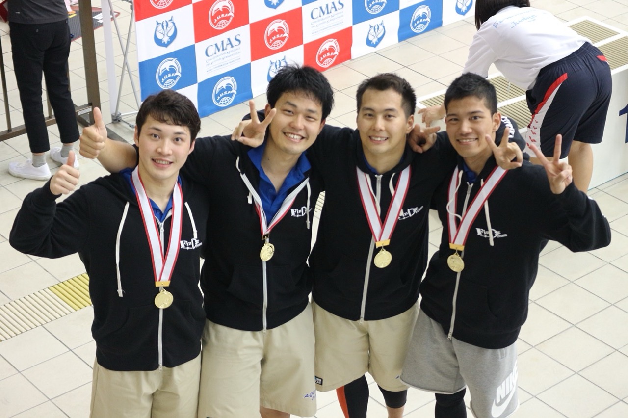 2018フィンスイミング日本選手権AQUA FinD2日目13