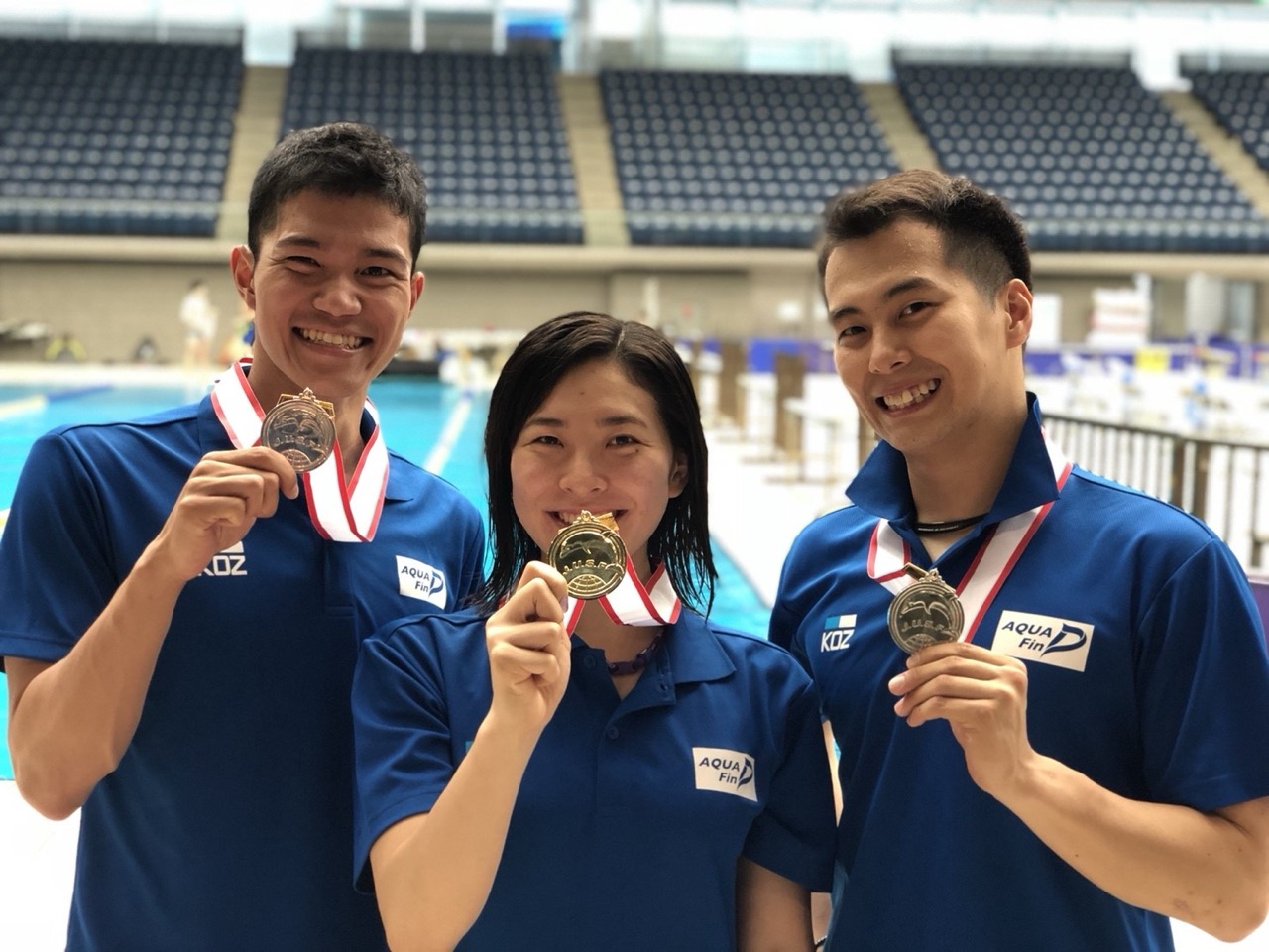 2018フィンスイミング日本選手権AQUA FinD2日目1