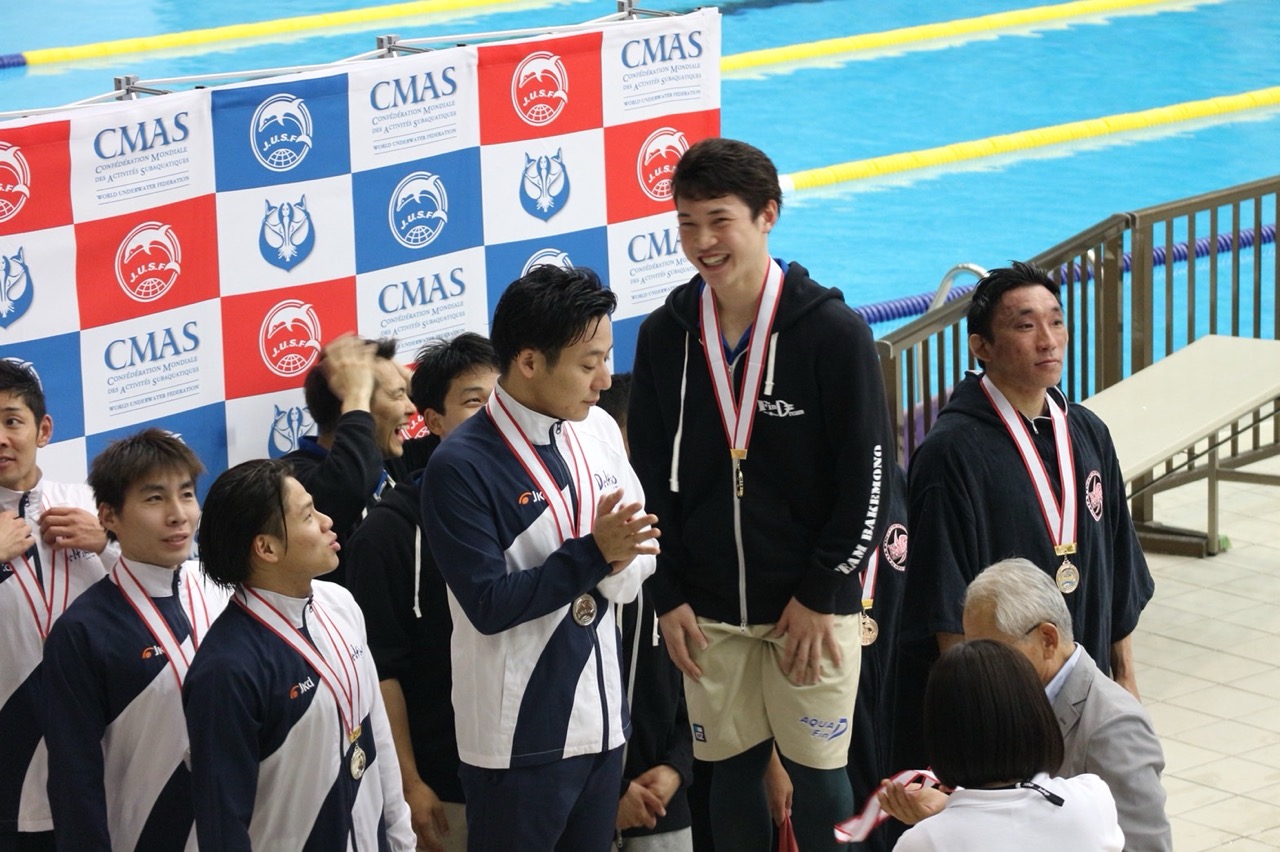 2018フィンスイミング日本選手権AQUA FinD2日目3