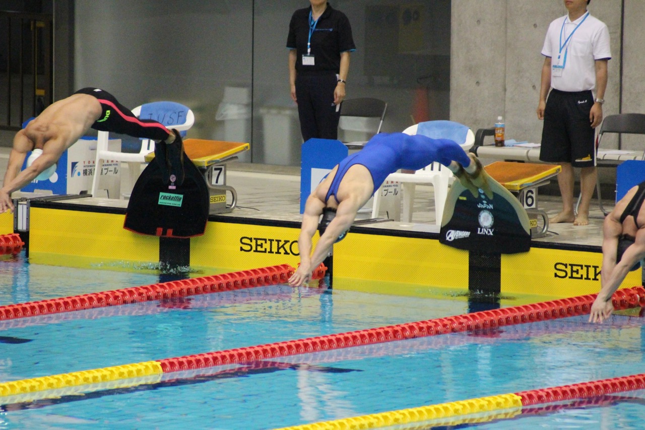 2018フィンスイミング日本選手権AQUA FinD3日目4