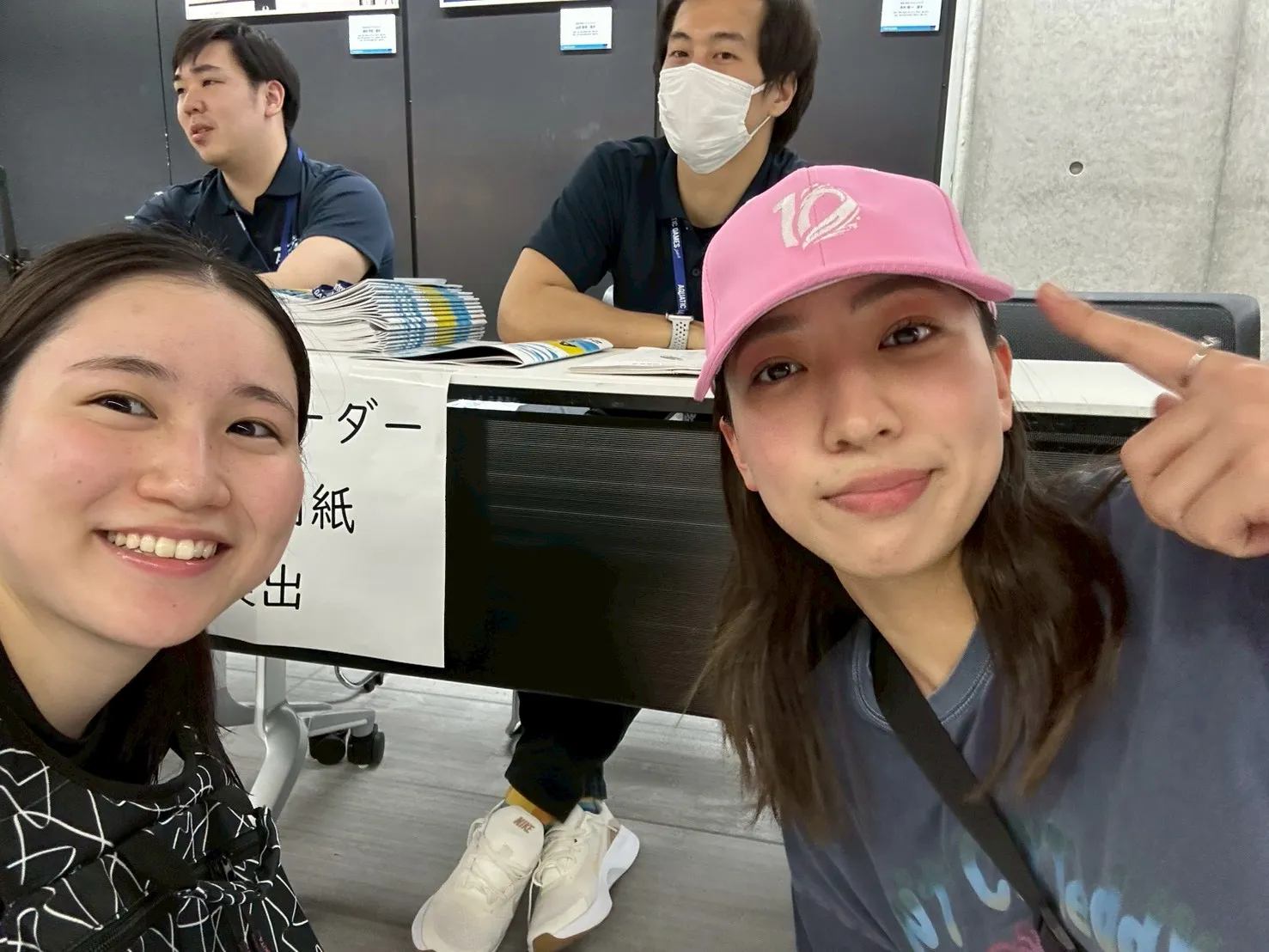 2026 AQUATIC GAMESにてAQUA FinDのフィンスイミングチームメンバーと役員のコーチ
